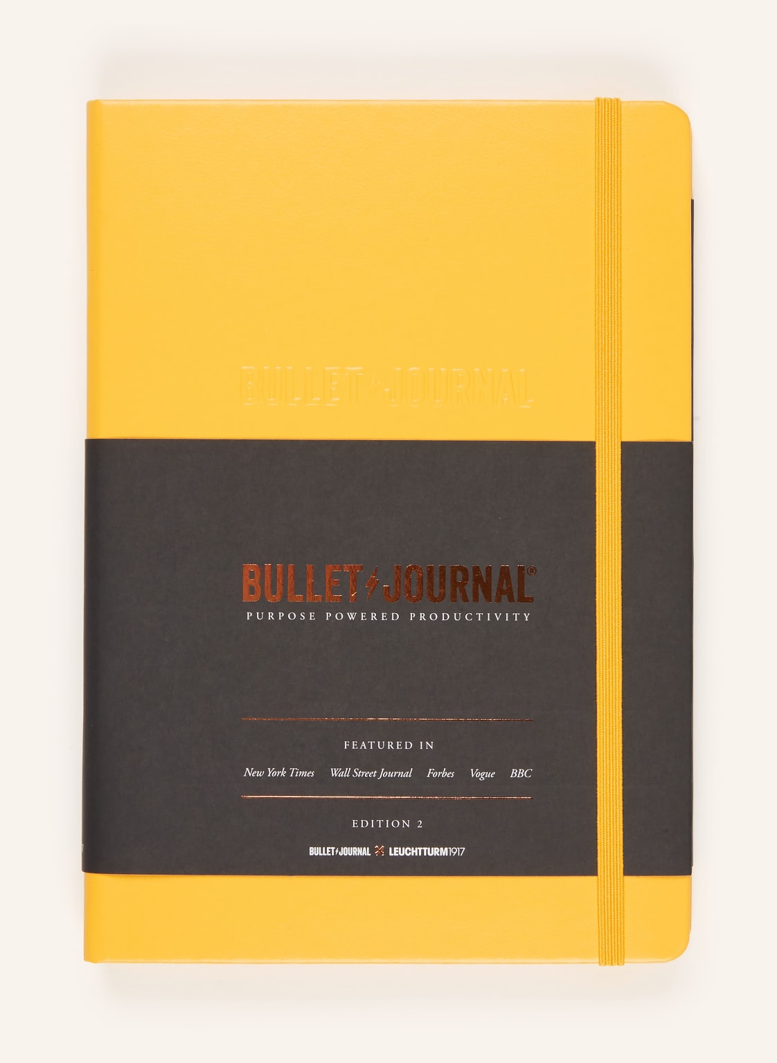 Leuchtturm Notizbuch gelb von LEUCHTTURM