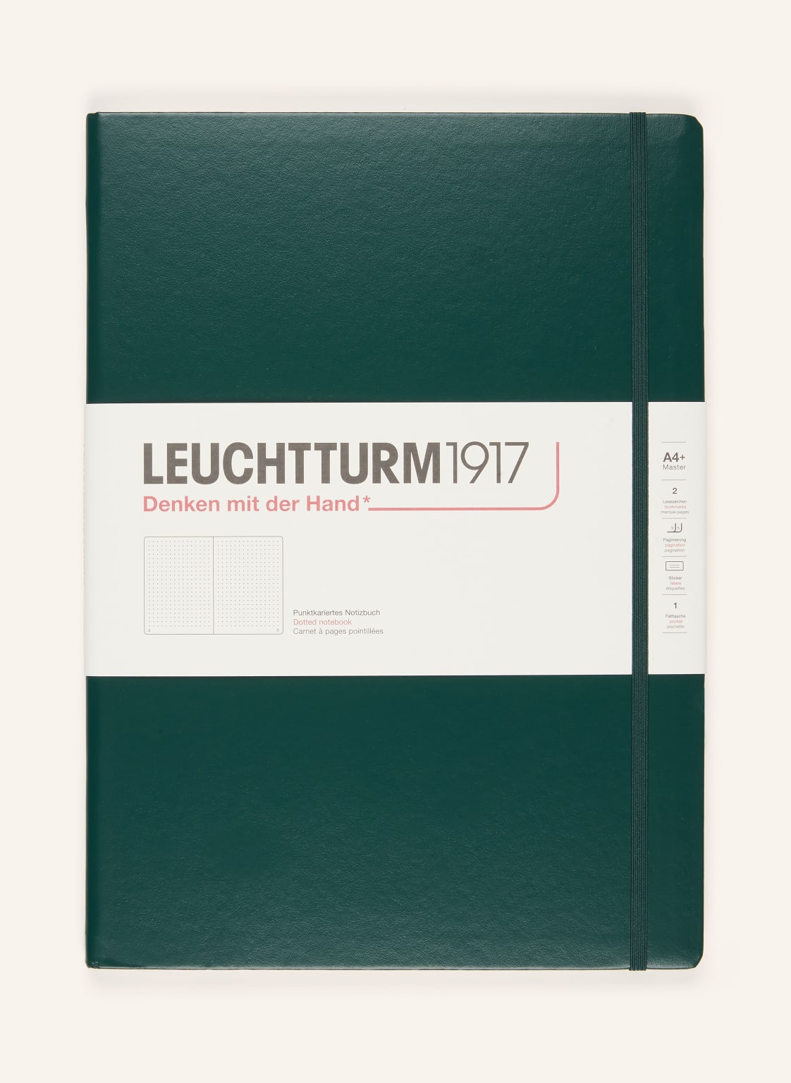 Leuchtturm Notizbuch gruen von LEUCHTTURM