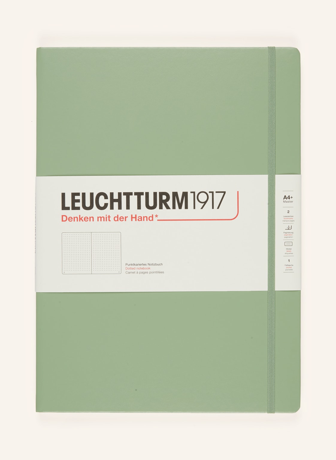 Leuchtturm Notizbuch gruen von LEUCHTTURM