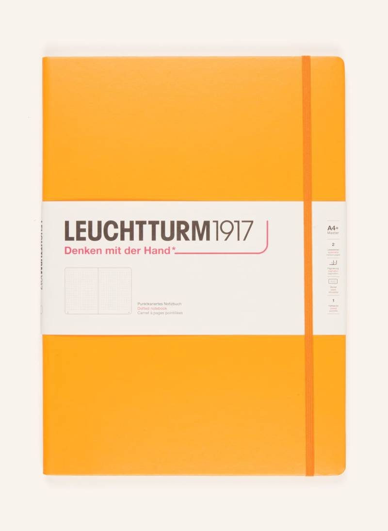 Leuchtturm Notizbuch orange von LEUCHTTURM