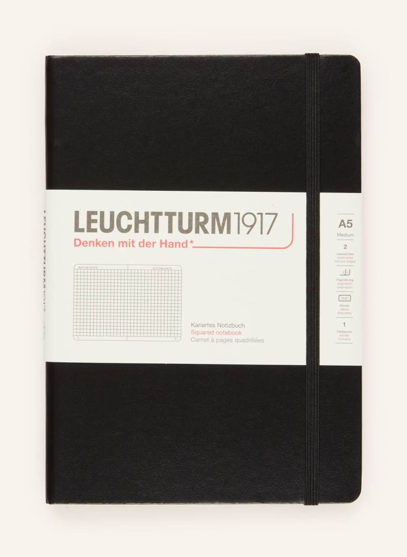 Leuchtturm Notizbuch schwarz von LEUCHTTURM