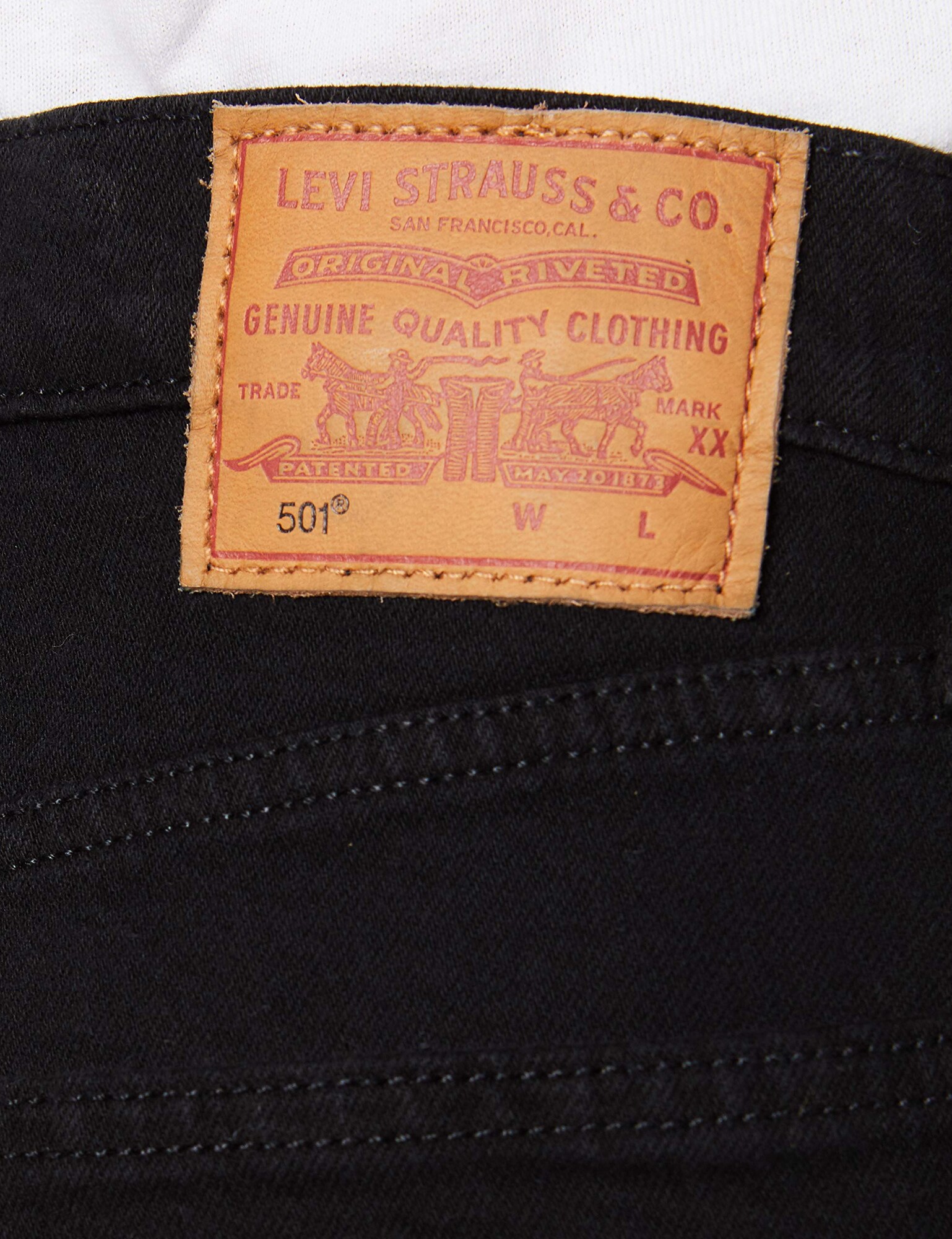 Jeans '501 Crop' von LEVI'S ®