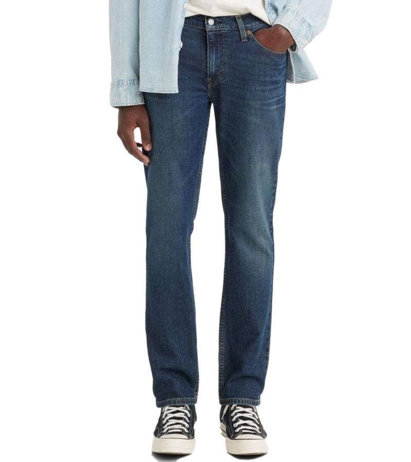 LEVI´S 511 Herren Jeans-Hose im 5-Pocket-Style Baumwoll-Hose Slim-Fit Denim-Hose 45115656 Dunkelblau von LEVI´S