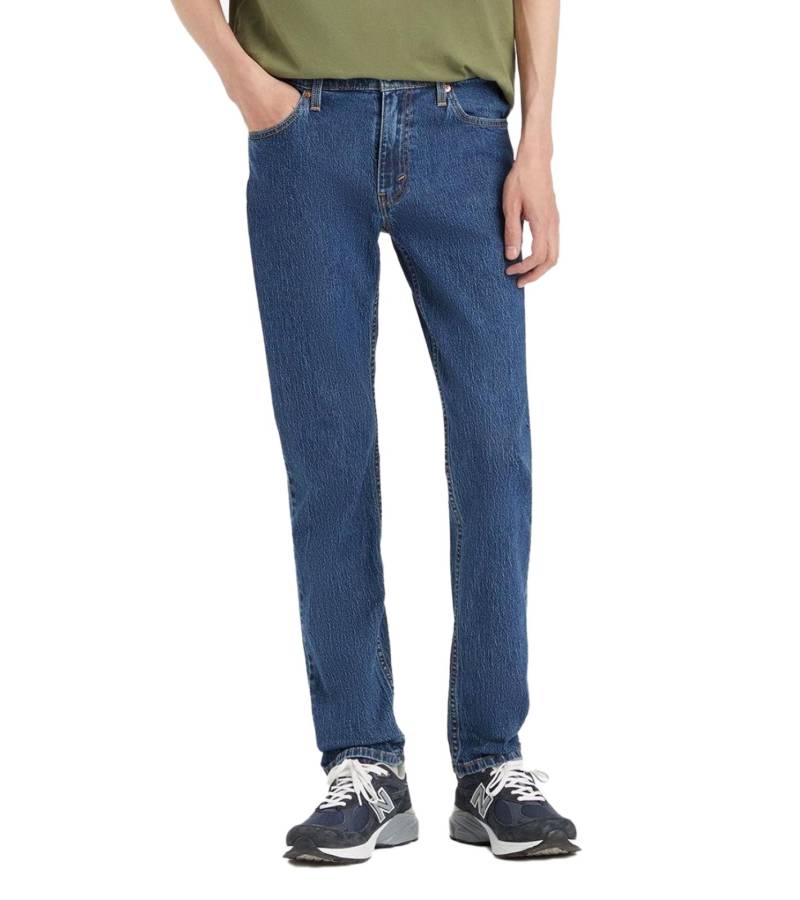LEVI´S 511 Herren Jeans-Hose im 5-Pocket-Style Baumwoll-Hose Slim-Fit Denim-Hose 45115848 Dunkelblau von LEVI´S