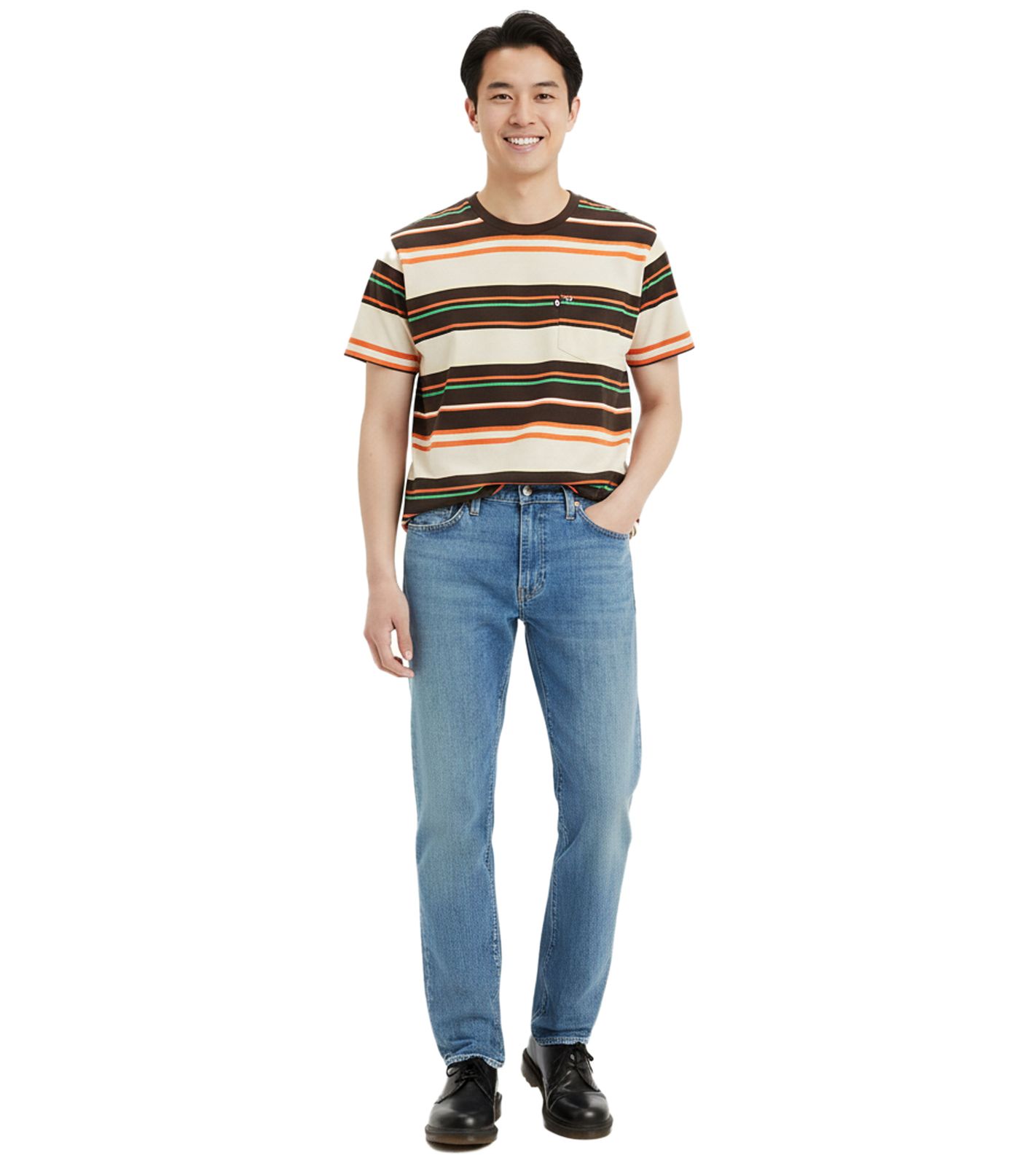 LEVI´S 511 Slim-Fit Herren Jeans-Hose schmale Denim-Hose Baumwoll-Hose 04511-3920 "Begonia-Overt"-Blau von LEVI´S