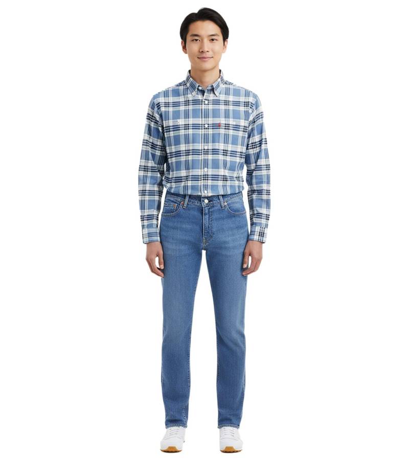 LEVI´S 511 Slim-Fit Herren Jeans-Hose schmale Denim-Hose Baumwoll-Hose 04511-5461 "Dark Indigo Worn In"-Blau von LEVI´S
