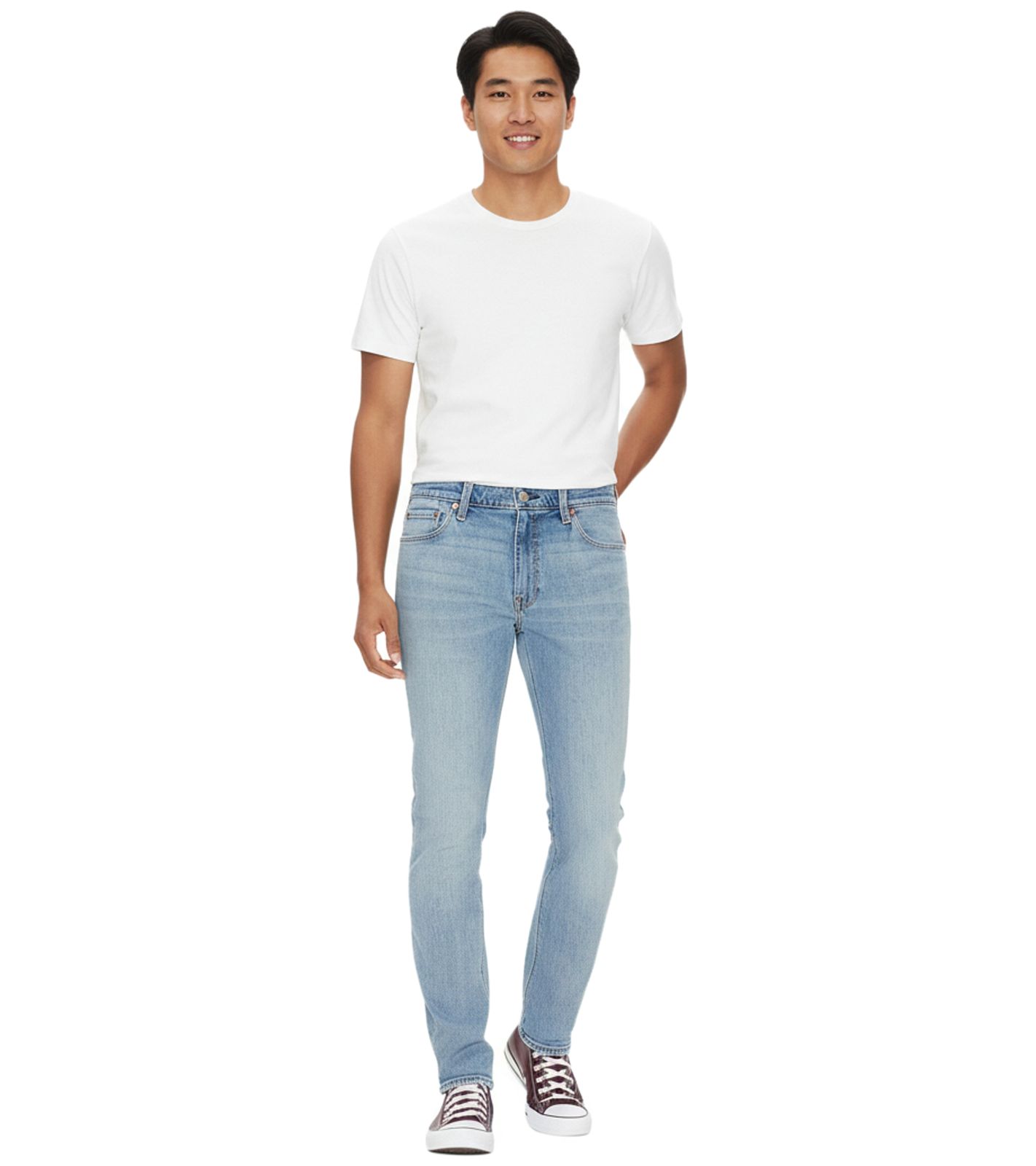 LEVI´S 511 Slim-Fit Herren Jeans-Hose schmale Denim-Hose Baumwoll-Hose 04511-5815 "Med Indigo Worn In"-Blau von LEVI´S