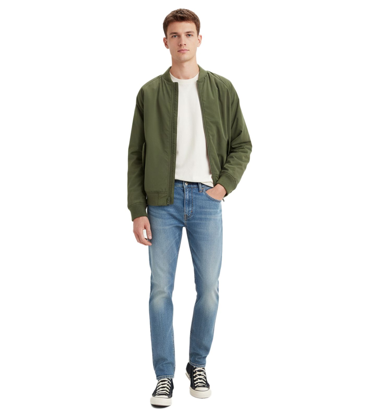 LEVI´S 512 INDIGO Slim-Fit Herren Jeans-Hose schmale Denim-Hose Baumwoll-Hose 28833-1195 Blau von LEVI´S