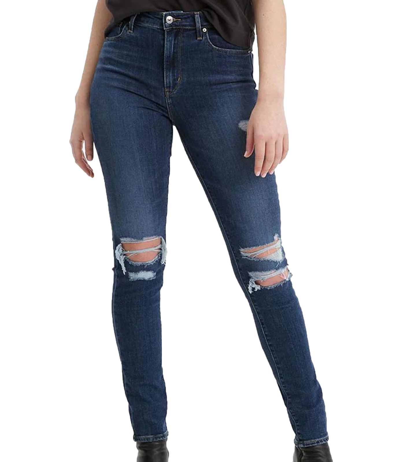 LEVI´S 721 High Rise Skinny Jeans Damen Denim-Hose im Five-Pocket-Style 61831859 Blau von LEVI´S