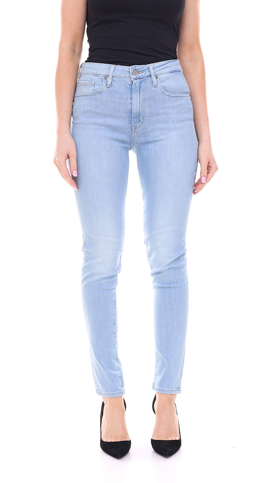 LEVI´S 721 High Rise Skinny Jeans Damen Denim-Hose im Five-Pocket-Style 87321340 Blau von LEVI´S