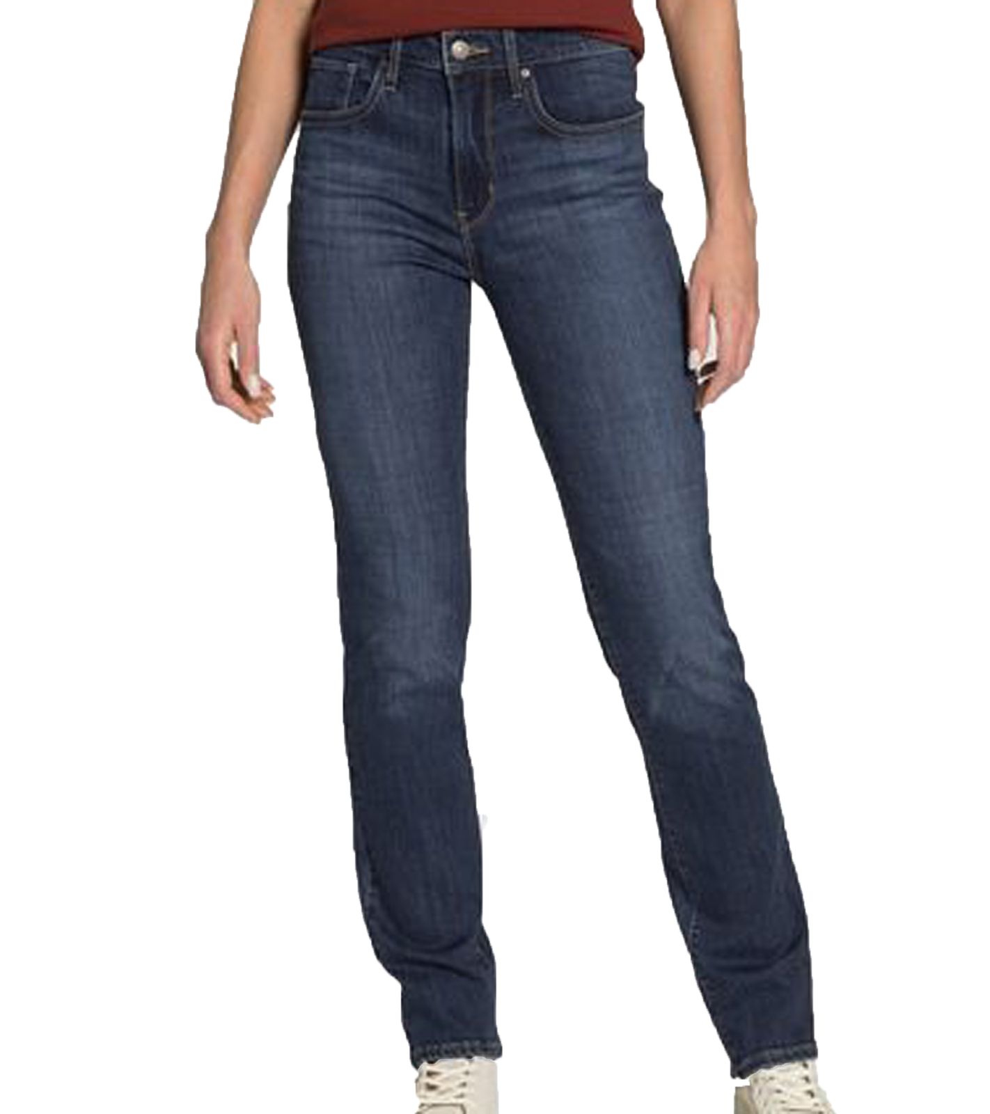 LEVI´S 724 Damen Slim Straight Jeans High-Rise Denim-Hose 88658315 Blau von LEVI´S