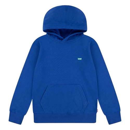 LEVI'S Boy's PO-Pull-Over Hoody Sweatshirt, True Blue, 8 Jahre von LEVI'S