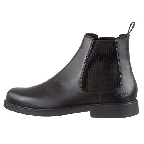 LEVI'S Herren Chelsea Boots, Full Black, 40 EU von LEVI'S