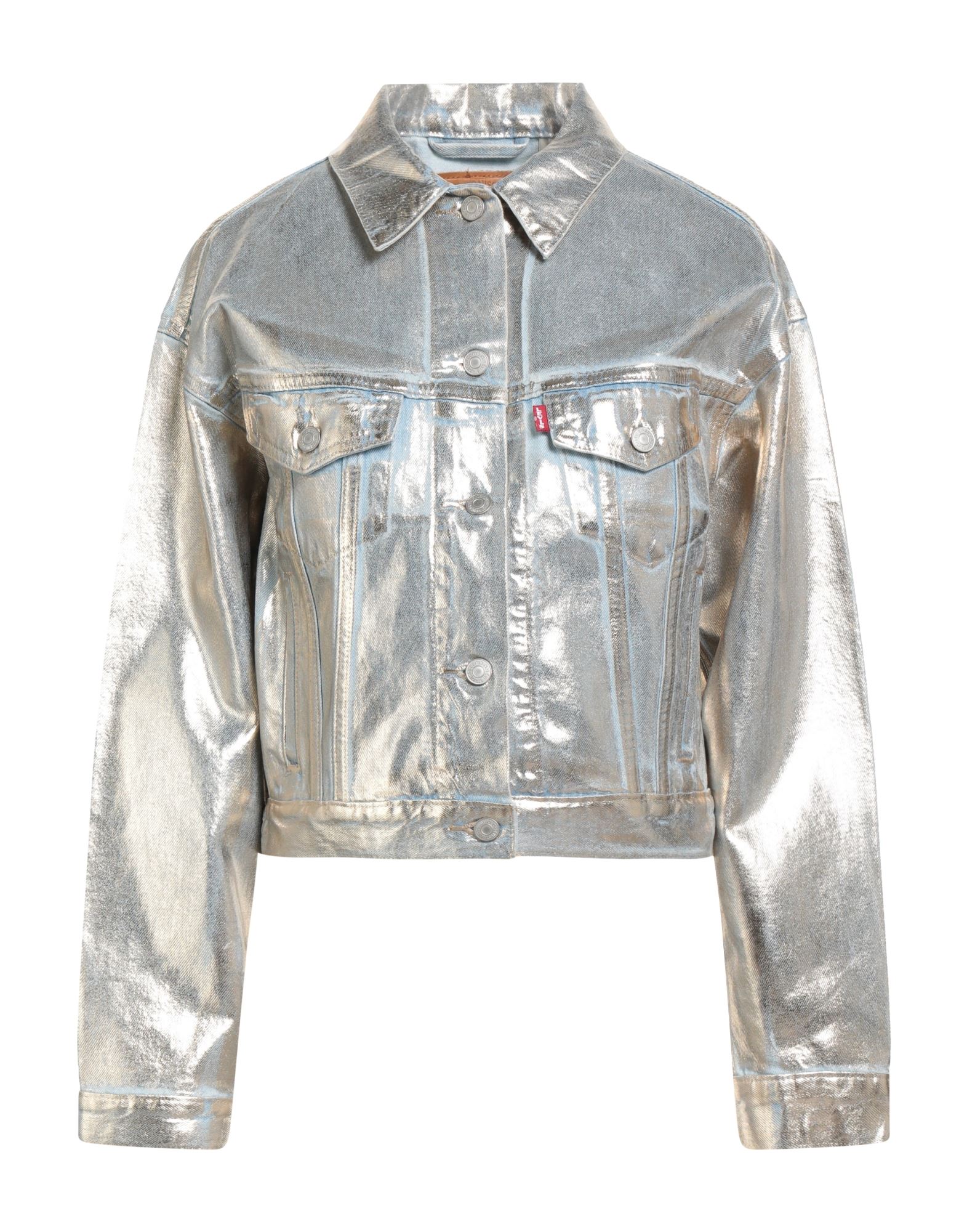 LEVI'S Jeansjacke/-mantel Damen Platin LEVI'S Jeansjacke/-mantel Damen Platin von LEVI'S