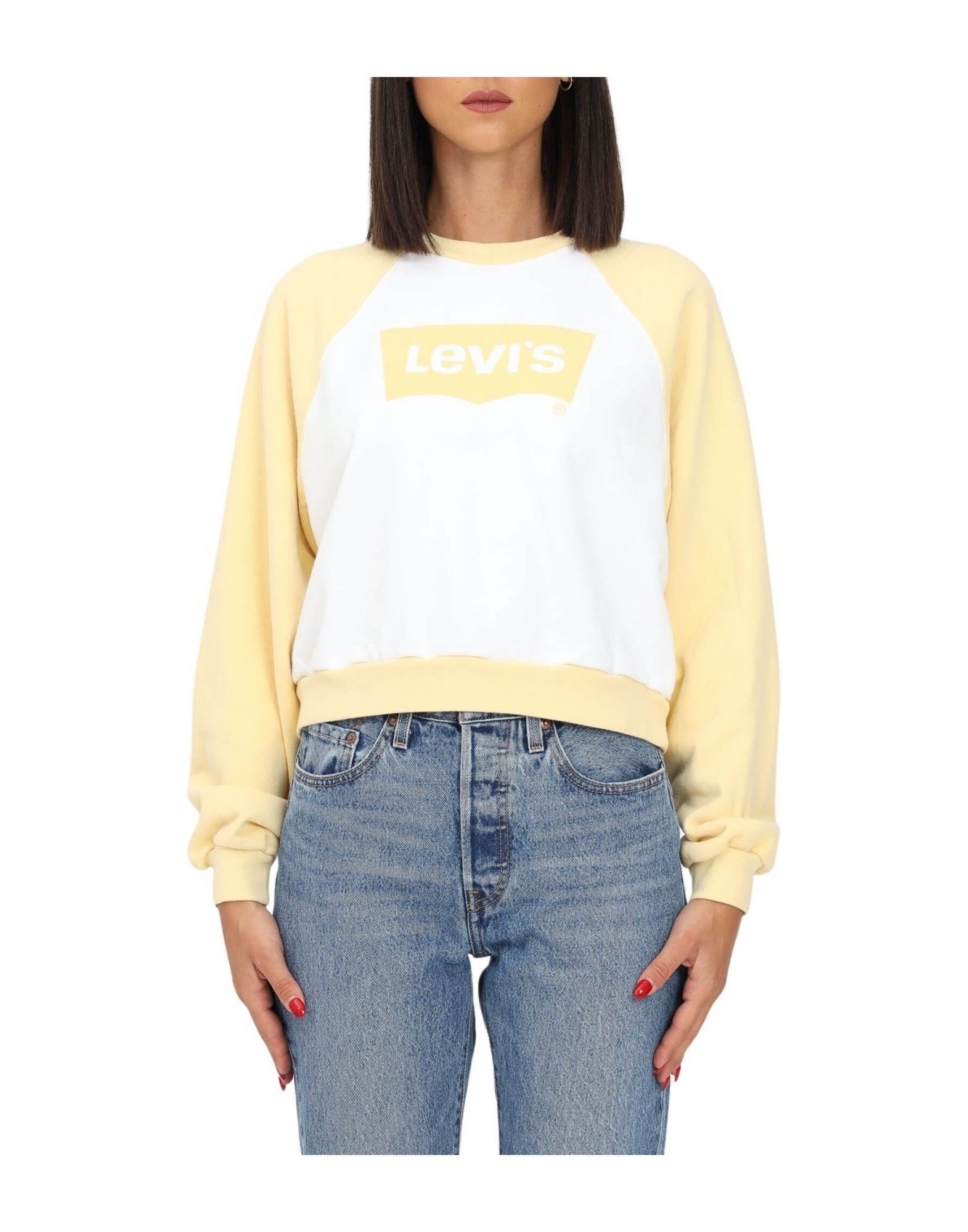 LEVI'S Sweatshirt Damen Weiß von LEVI'S