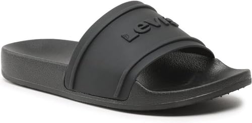 LEVIS FOOTWEAR AND ACCESSORIES Damen June 3D S Sandalen, Full Black, 41 EU von LEVIS FOOTWEAR AND ACCESSORIES