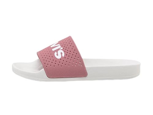 LEVIS FOOTWEAR AND ACCESSORIES Damen June Perf S Sandals, Dark Pink, 41 EU von LEVIS FOOTWEAR AND ACCESSORIES