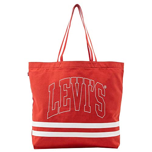 LEVIS FOOTWEAR AND ACCESSORIES Damen Women's XL Graphic Tote Bag, MEDIUM RED LEVIS FOOTWEAR AND ACCESSORIES Damen Women's XL Graphic Tote Bag, MEDIUM RED von LEVIS FOOTWEAR AND ACCESSORIES