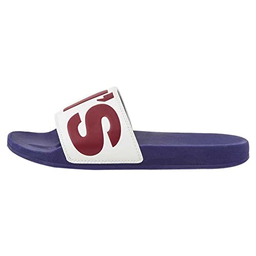 Levi's Herren June L Sandals, White, 44 EU von Levi's