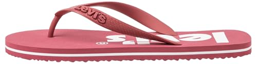 LEVIS FOOTWEAR AND ACCESSORIES Unisex Dixon Poster Sandals, Dark Pink, Medium von Levi's