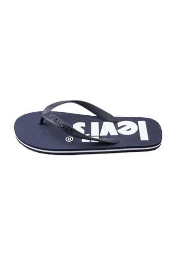 LEVIS FOOTWEAR AND ACCESSORIES Unisex Dixon Poster Sandals, Marineblau, XX-Small von Levi's