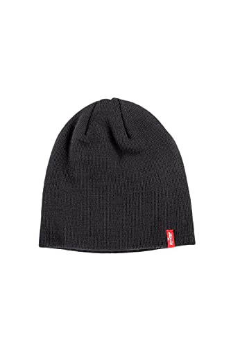 Levi's Unisex Otis Beanie Strickmütze, Blau (Blue), Medium (Herstellergröße: S/M) von Levi's