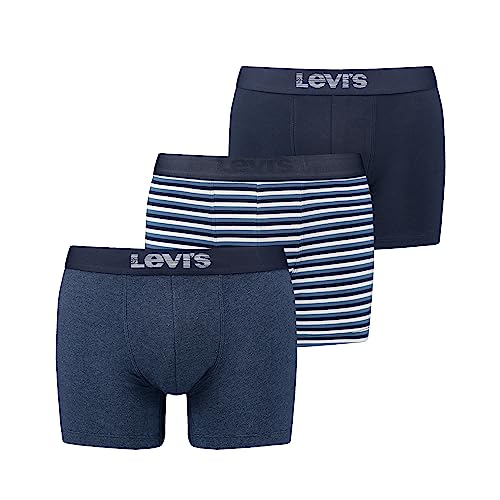 LEVIS Herren Boxer, Blue Combo Dark, S (2er Pack) von LEVIS
