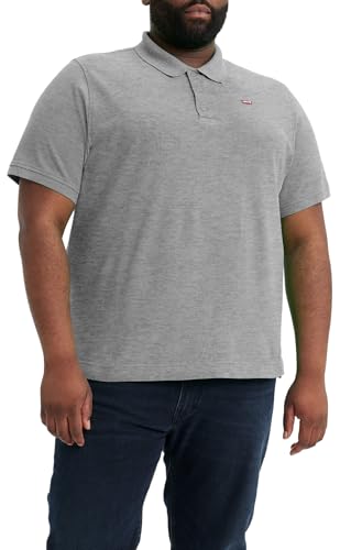 LEVIS Men's Big HM Polo Greys, TBD11, XXL Größen von LEVIS