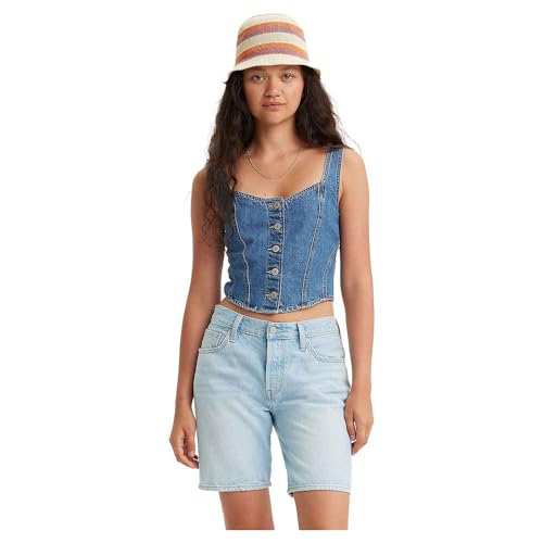 LEVIS Women's Alani Corset MED Indigo-Worn IN, HOLD My Purse 2, 42 von LEVIS