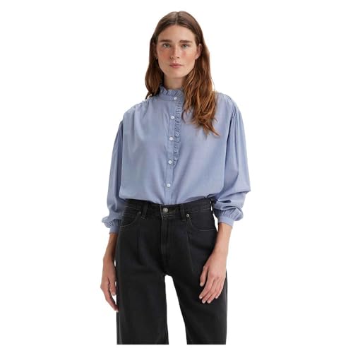 LEVIS Women's Karly Blouse Blues, NB Chambray, M LEVIS Women's Karly Blouse Blues, NB Chambray, M von LEVIS