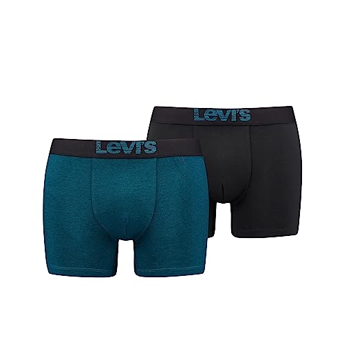 Levi's Herren Boxer, Ocean Depths, S (2er Pack) von LEVIS