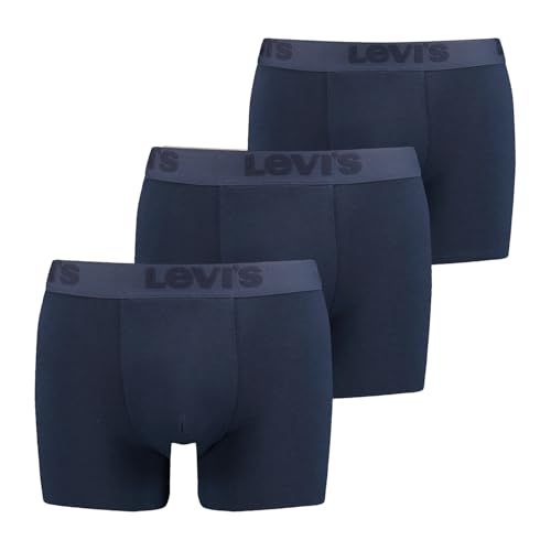 Levi's Herren Levi's Premium Men's Boxer Briefs (3 pack) Boxer Shorts, navy, L von LEVIS