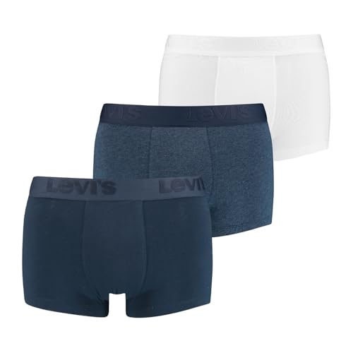 Levi's Herren Levi's Premium Men's Trunks (3 pack) Trunks, blau combo, L von LEVIS