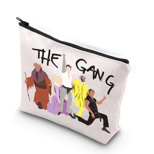 IASIP IASIP Kosmetiktasche aus der TV-Show-Serie, Geschenk für IASIP-Liebhaber, Geschenk, IASIP, Segeltuch, Reißverschluss, IASIP Geschenke für Frauen, The Gang Make-up-Tasche 1uk, modisch von LEVLO