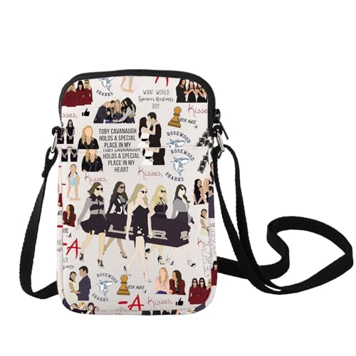 LEVLO Alison Crossbody Bag Spencer & Hannah & Aria & Emily Fans Geschenk Alison Dilaurentis Umhängetasche Little Liars Merch, Kisses C Bag von LEVLO