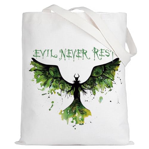 LEVLO Evil Queens Kosmetiktasche, Make-up-Tasche, Bösewichts-Liebhaber, Böse, nie ruht, Make-up-Tasche mit Reißverschluss für Frauen und Mädchen, Evil Never Rests Tragetasche, Kosmetiktasche von LEVLO