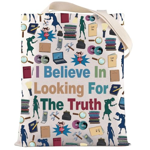 LEVLO Nancy Film-Kosmetiktasche, Nancy-Fans, Geschenk "I Believe In Looking For The Truth", Make-up-Tasche mit Reißverschluss für Frauen und Mädchen, For The Truth TG, 0 von LEVLO