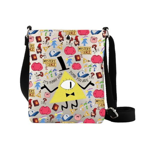 Mabel Gift Mystery Shack Cartoon Crossbody Bag Gravity F Cartoon Lovers Gift Bill Cipher Crossbody Bag, It's Funny How Cb 2, large Mabel Gift Mystery Shack Cartoon Crossbody Bag Gravity F Cartoon Lovers Gift Bill Cipher Crossbody Bag, It's Funny How Cb 2, large von LEVLO
