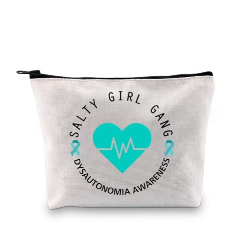 Salty Girl Gang Pots Bewusstsein Geschenk Töpfe Syndrom Krieger Geschenk Töpfe Medizinische Tasche Dysautonomie Bewusstsein Make-up Kosmetiktasche, Salty Girl Gang UK, modisch von LEVLO