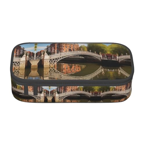 LEVNDIEJ Dublin Irland Ha Penny Bridge River Print Federmäppchen Große Kapazität Stifttasche Federmäppchen Box Organizer für College Arbeit Reisen LEVNDIEJ Dublin Irland Ha Penny Bridge River Print Federmäppchen Große Kapazität Stifttasche Federmäppchen Box Organizer für College Arbeit Reisen von LEVNDIEJ