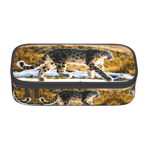 LEVNDIEJ Federmäppchen mit Leopardenmuster, großes Fassungsvermögen, Stifteetui, Organizer für Uni, Arbeit, Reisen LEVNDIEJ Federmäppchen mit Leopardenmuster, großes Fassungsvermögen, Stifteetui, Organizer für Uni, Arbeit, Reisen von LEVNDIEJ