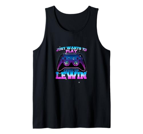 Herren LEWIN - LEVEL UP mit Controller: WILL NUR SPIELEN Tank Top Herren LEWIN - LEVEL UP mit Controller: WILL NUR SPIELEN Tank Top von LEWIN Sohn Enkel Geburtstag Geschenkideen