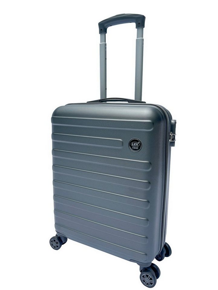 LEX Handgepäck-Trolley Komfort ABS Handgepäckkoffer Hartschale Hartschalenkoffer, Teleskopgriff Soft-Tragegriff LEX Handgepäck-Trolley Komfort ABS Handgepäckkoffer Hartschale Hartschalenkoffer, Teleskopgriff Soft-Tragegriff von LEX