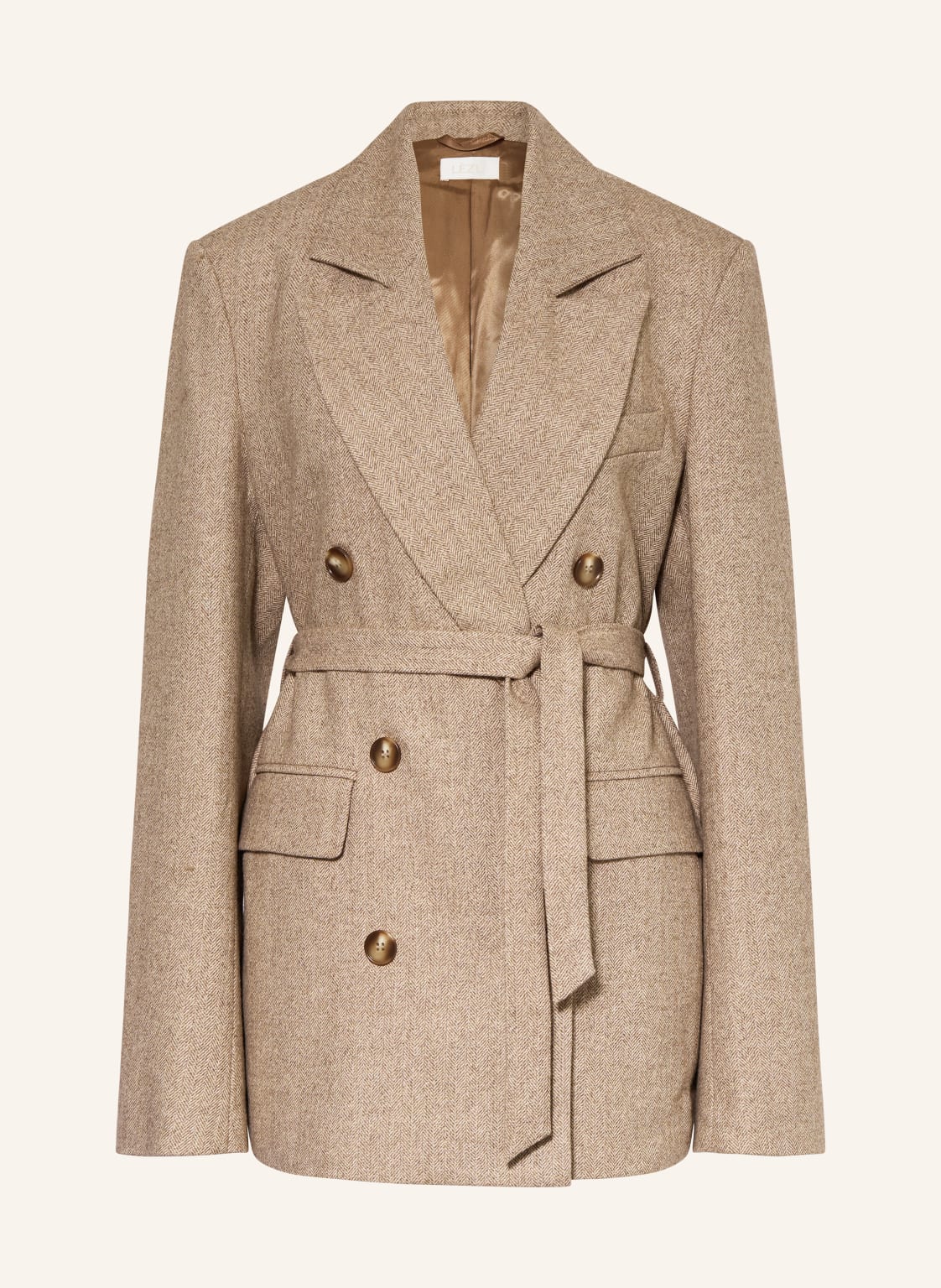 Lezu Blazer Malou braun von LEZU