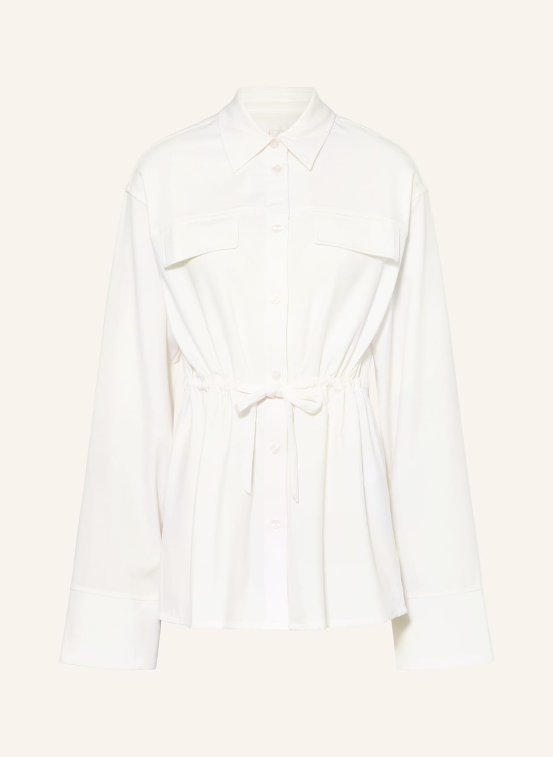 Lezu Hemdbluse Shari weiss von LEZU