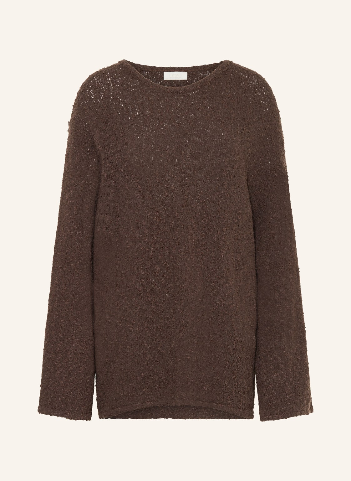 Lezu Oversized-Pullover Leloo braun von LEZU