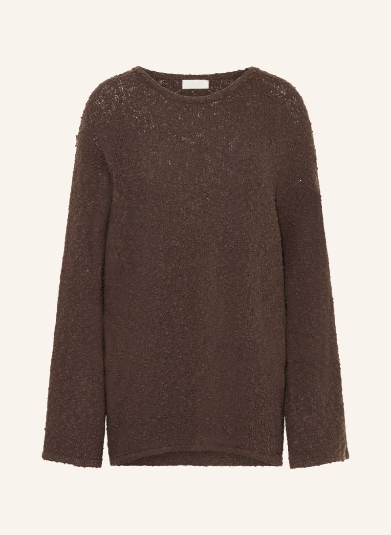 Lezu Oversized-Pullover Leloo braun von LEZU