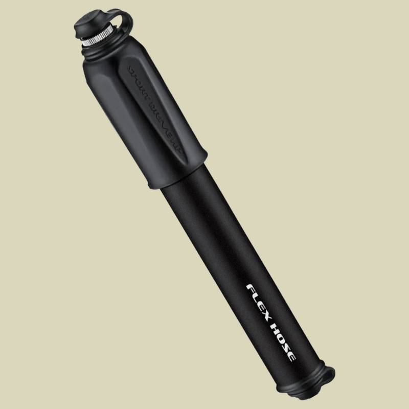 Minipumpe CNC Sport Drive HP schwarz 17 cm -  Farbe satinschwarz von LEZYNE