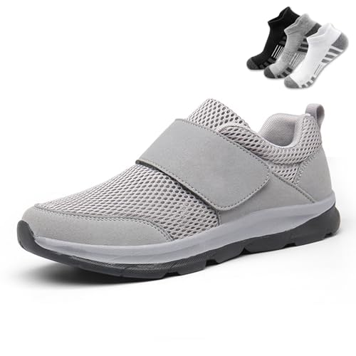 LFFTBK Diabetiker Turnschuhe,Wide-Lasted Comfort X-Large Daily Commuting Wanderschuhe(43EU) von LFFTBK