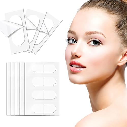 120 Stück Facelifting Aufklebers für Frau, Unsichtbare Facelifting Aufkleber, Anti-Falten Face Lifting Tape, V Form Gesicht Lift, Gesichtsfalten Lifting Schlaffe Haut Make-up-Facelifting-Tools von LFWZRY